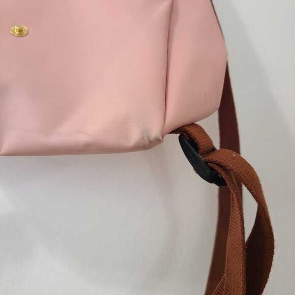 Longchamp Le Pliage Sac A Dos Mini Backpack Bag Pink - Picture 10 of 11